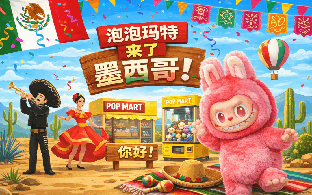 泡泡玛特通过墨西哥布局强化其全球供应链体系